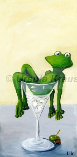 Martini on the frog.JPG